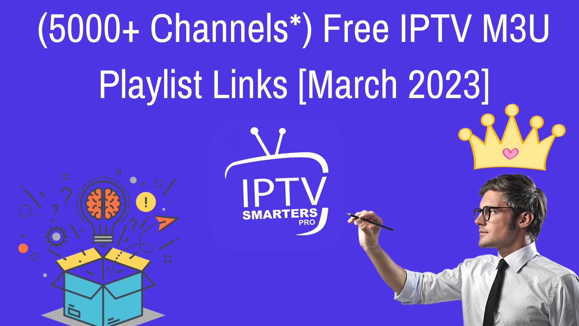 (5000+ Channels*) Free Iptv M3U Playlist Links [March 2023]